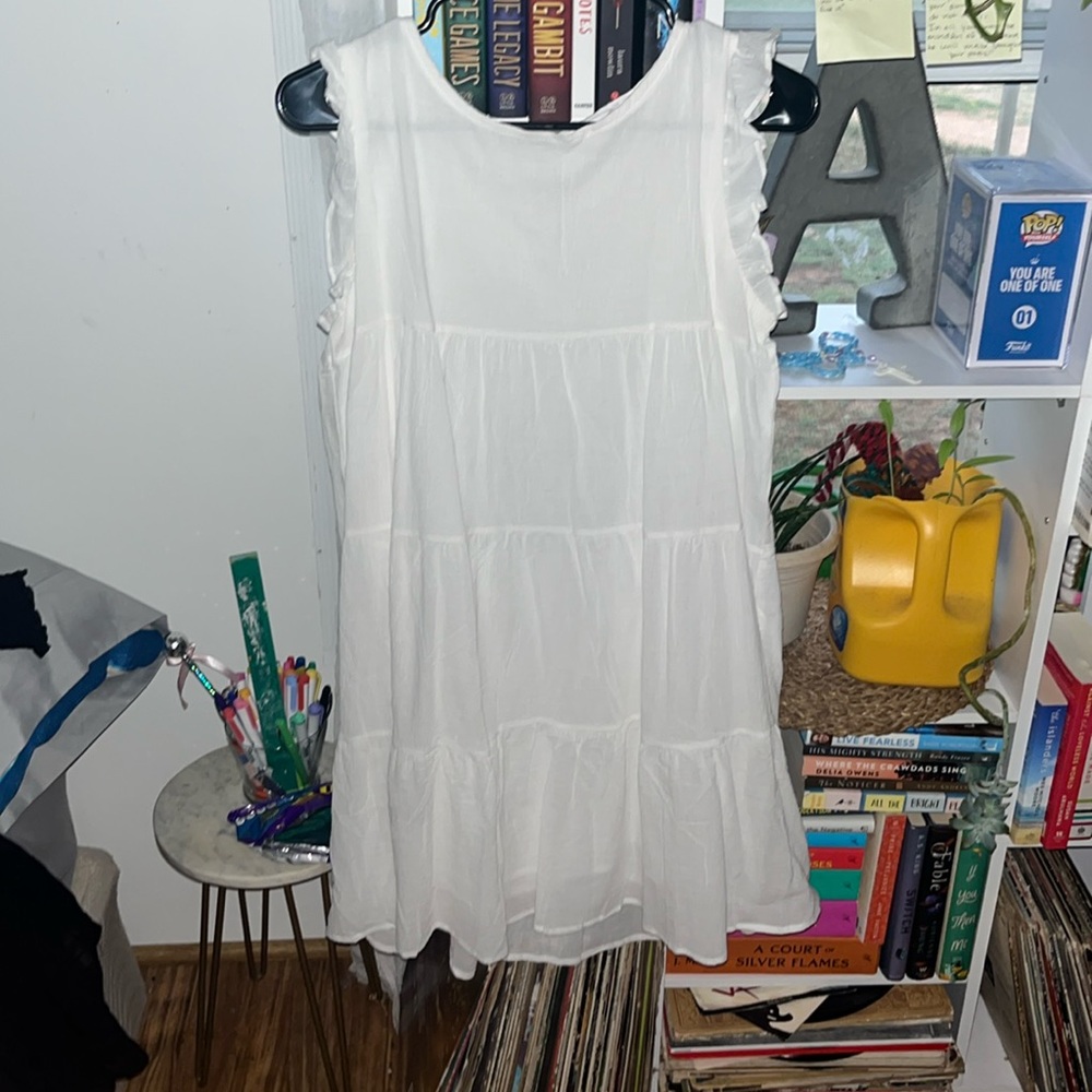 White dress